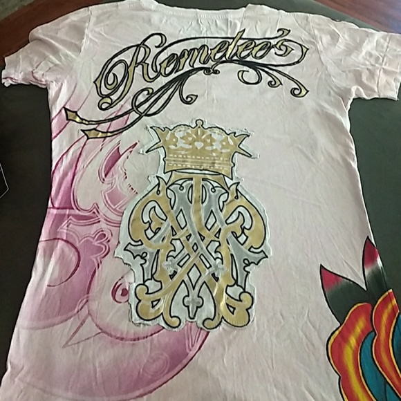 Studded Remelee Trademark brand tee - Picture 3 of 4